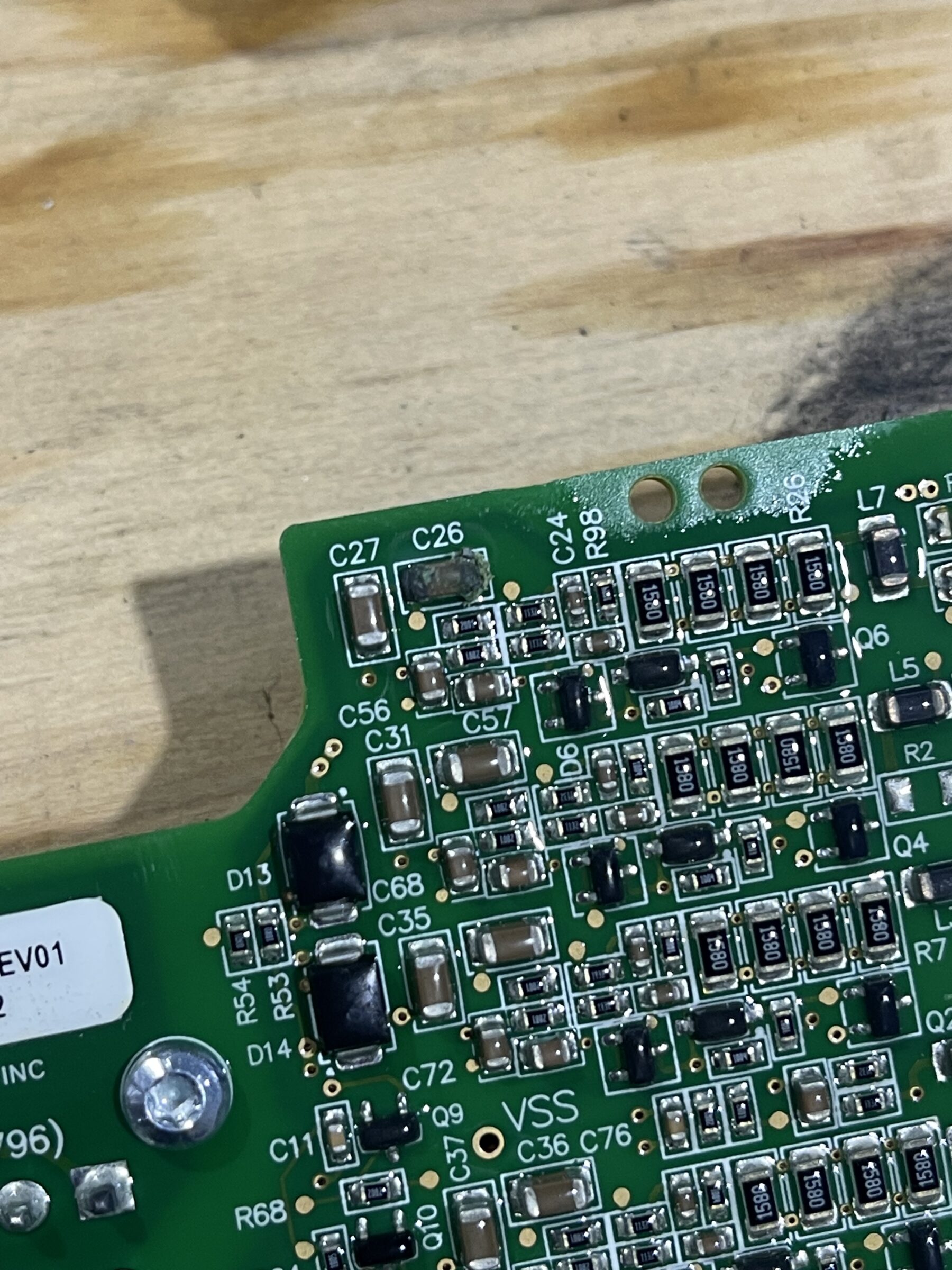 BMB Platine Detailmessung